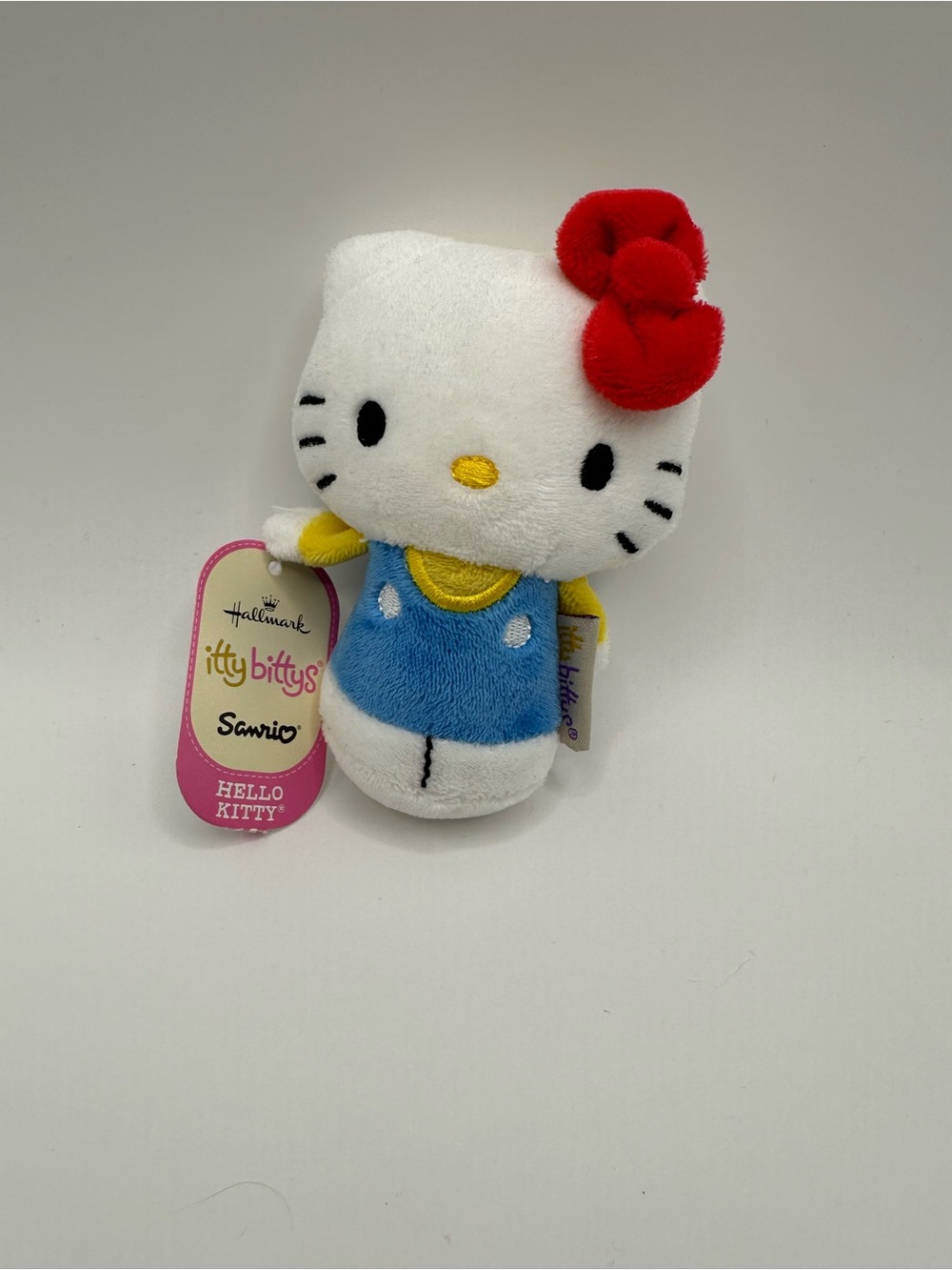 Hallmark Hello Kitty Plush - White, Blue, Yellow & Red